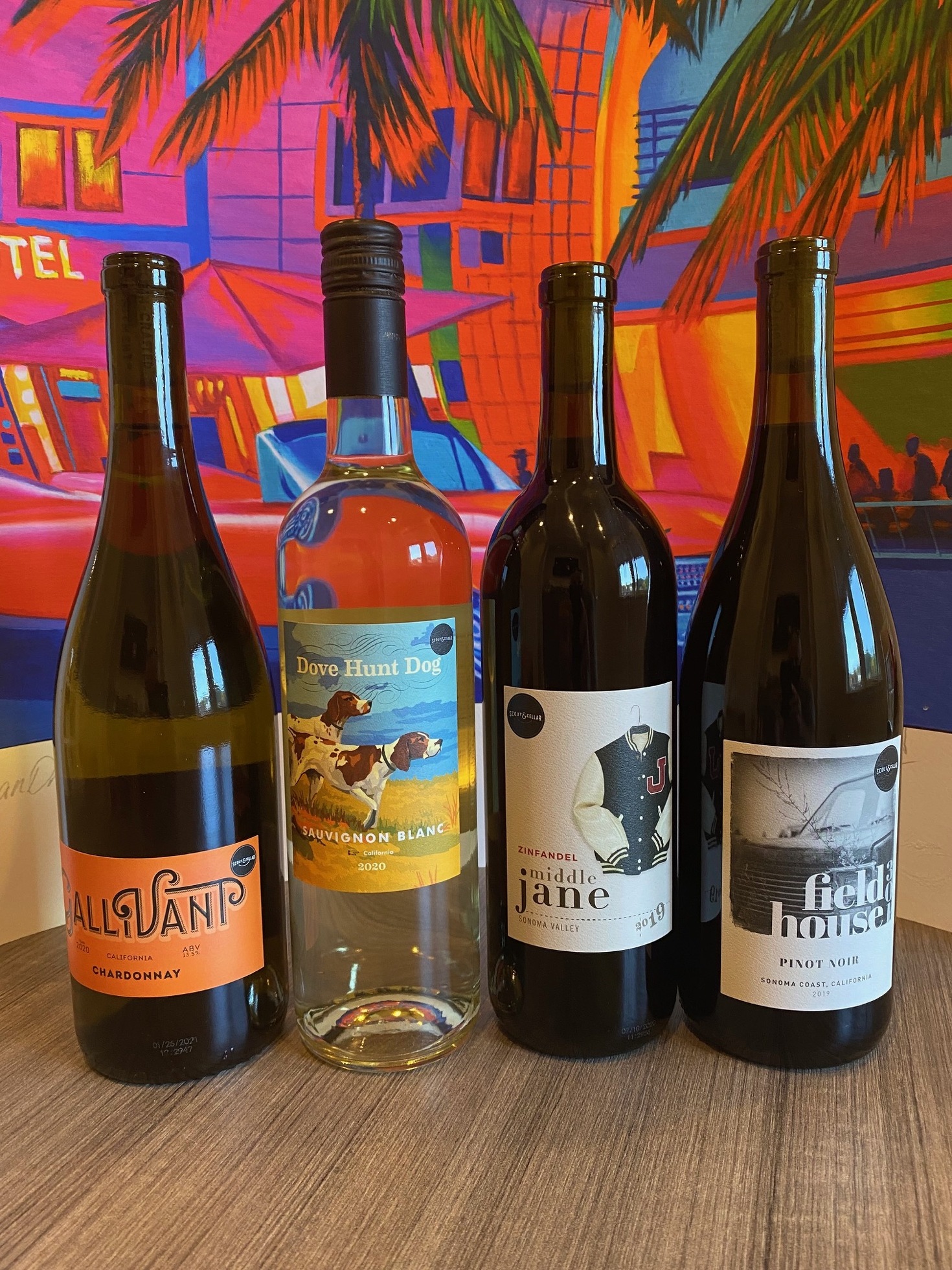 Collection of Wines from Scout and Cellar Heart of a Woman Event